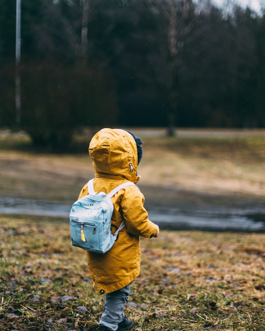Kids Yellow Puffer Jacket