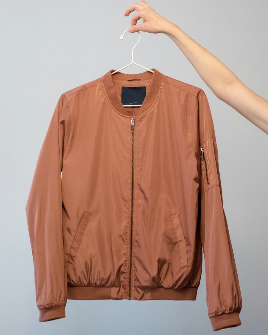 Tan Bomber Jacket