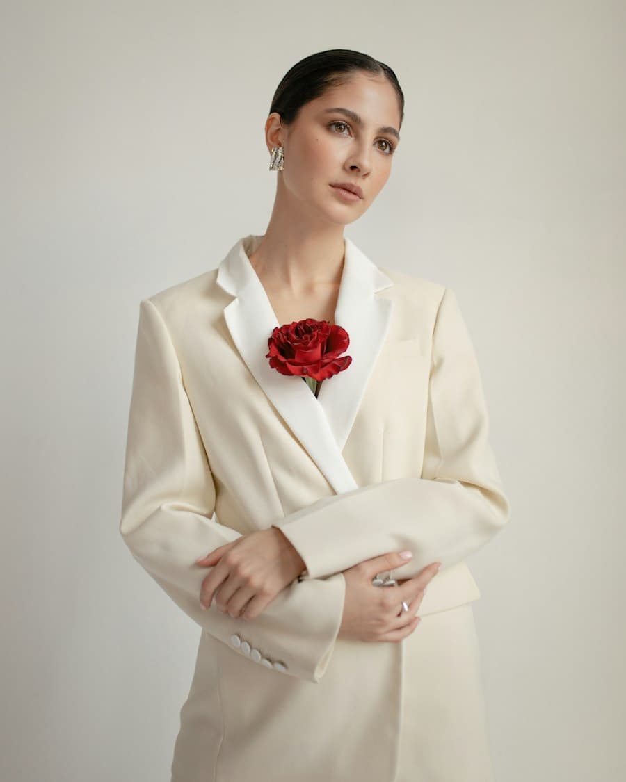 White Formal Blouse