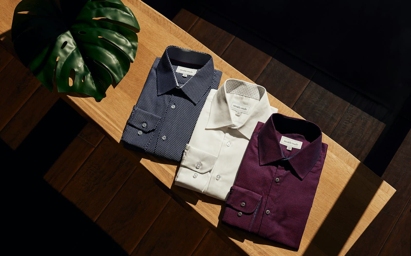 Folded shirts